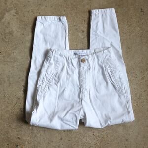 Zara White High Rise Skinny Jeans Women's Size S